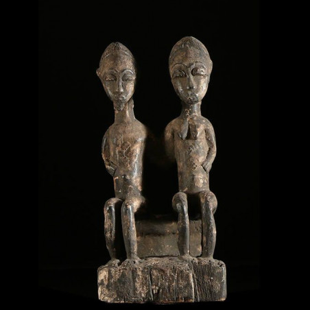 Couple gemellaire - Baoule - Côte d'Ivoire