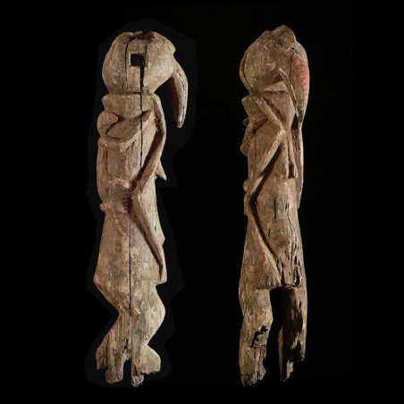Statuette Maternite Zoomorphe - Chamba - Nigeria