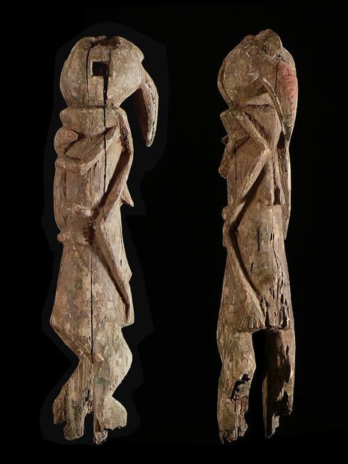 Statuette Maternite Zoomorphe - Chamba - Nigeria