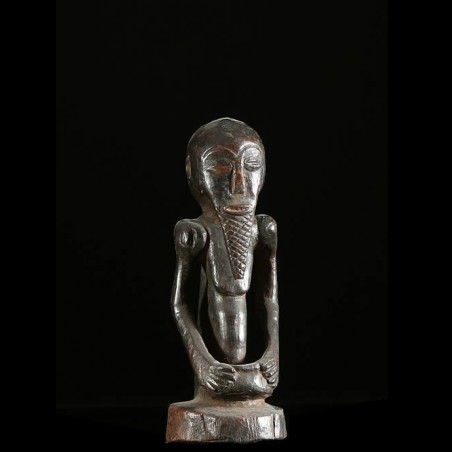 Statue cultuelle masculine - Kusu - RDC Zaire