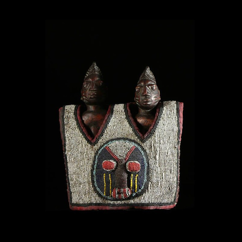 Brassiere de jumeau Ibeji en perles - Yoruba - Nigeria