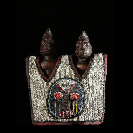 Brassiere de jumeau Ibeji en perles - Yoruba - Nigeria
