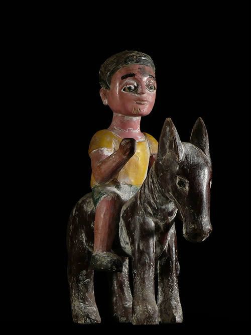 Fetiche vaudou Cavalier - Ewe - Togo - Culte Vaudou