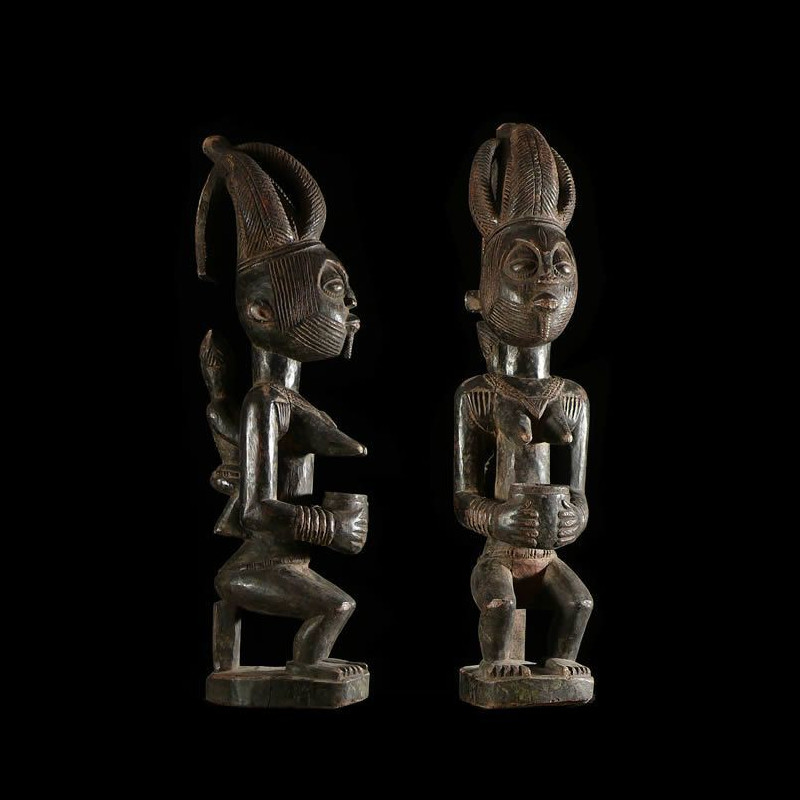 Maternite porteuse de coupe - Agere / Yoruba - Benin - Oracle Fa