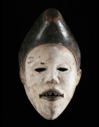 Masque portrait Blanc - Kongo Yombe - RDC Zaire