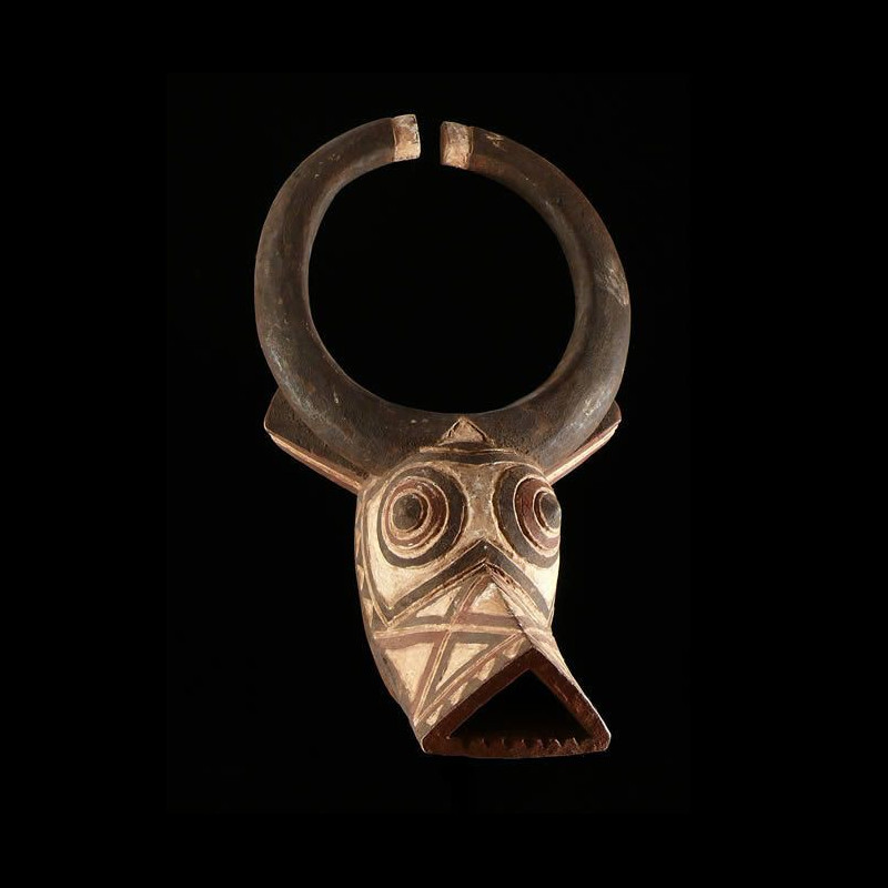 Masque buffle polychrome - Bwa - Burkina Faso
