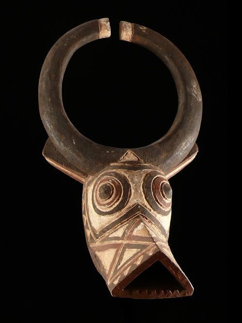 Masque buffle polychrome - Bwa - Burkina Faso