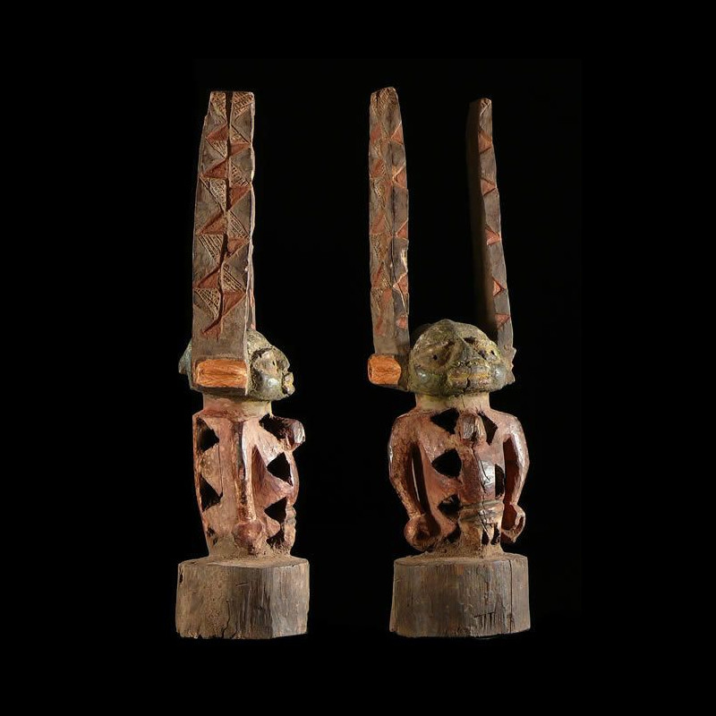 Statuette autel Gelede - Yoruba - Nigeria