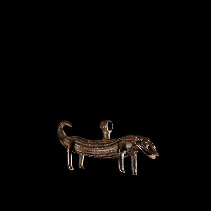 Pendentif amulette panthere - Lobi - Burkina Faso