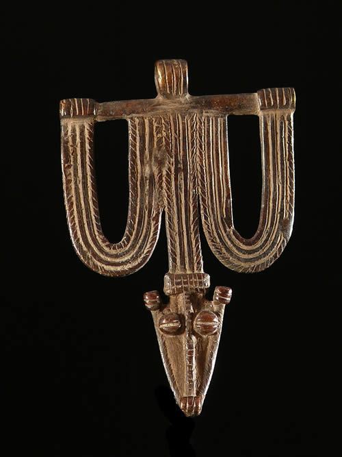 Pendentif serpents Debira - Gan - Burkina Faso
