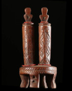 Poupee jumeaux rituelle - Tabwa - RDC Zaire- Poupees africaines