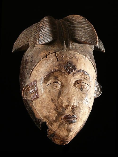Masque Mukuyi - Punu / Pounou - Gabon