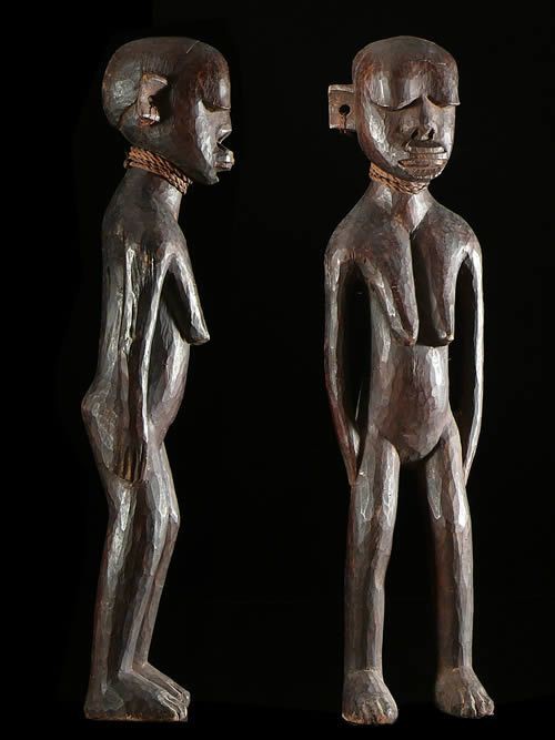 Statue anthropomorphe - Makonde - Tanzanie