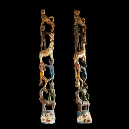 Statuette autel Gelede - Yoruba - Nigeria