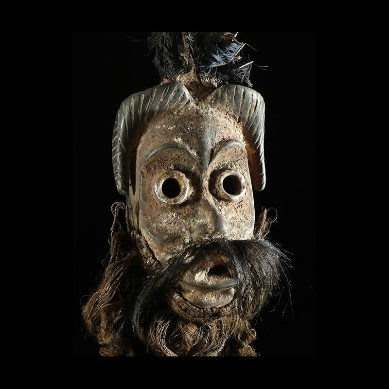 Masque Chasseur de Sorciers - Dan / Toura - Côte d'Ivoire
