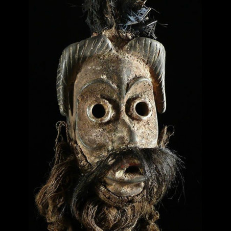 Masque Chasseur de Sorciers - Dan / Toura - Côte d'Ivoire