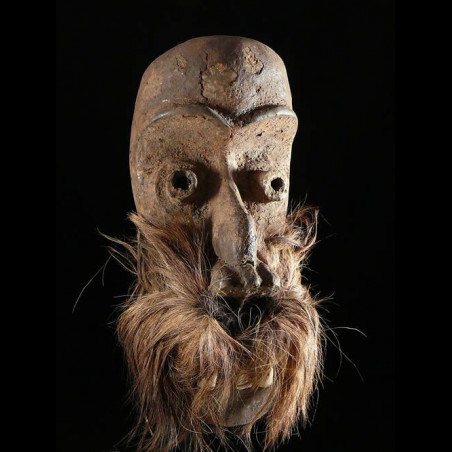 Masque Chanteur a machoire mobile - Dan / Toura - Côte d'Ivoire
