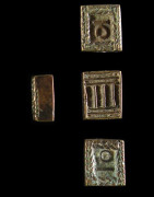 Lot de pesons anciens - Akan - Ghana