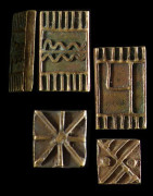 Lot de pesons anciens - Akan - Ghana