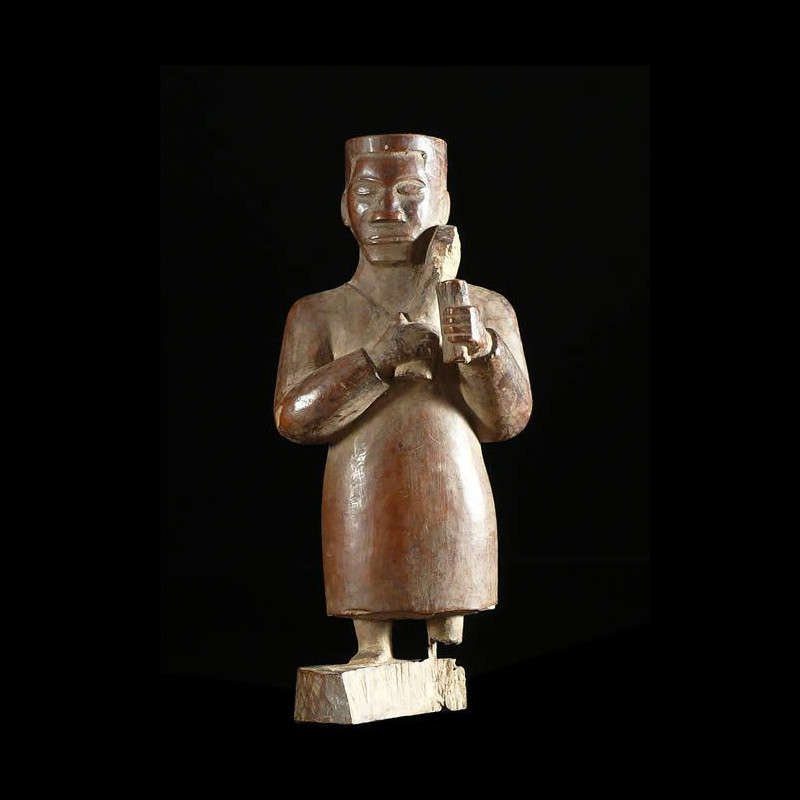 Statue Colon - Photo Africaine - Kongo - RDC Zaire