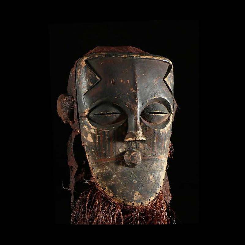 Masque polychrome - Biombo / Kuba - RDC Zaire