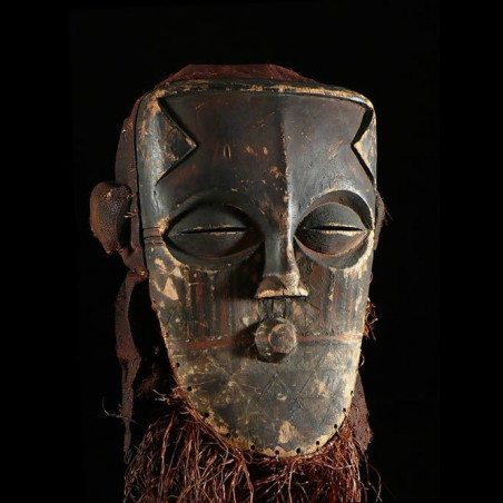 Masque polychrome - Biombo / Kuba - RDC Zaire