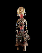 Poupee rituelle perlee - Nyaneka / Humbe / Mwila - Angola