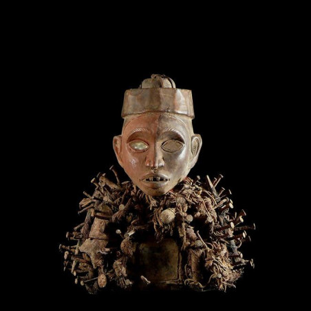 Fetiche Nkisi Nkonde - Kongo / Vili - RDC Zaire - Nkisi Nkonde