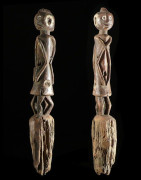 Statuette anthropomorphe janiforme - Chamba - Nigeria