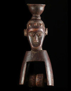 Etrier de poulie a tisser - Senoufo - Côte d'Ivoire - Poulies