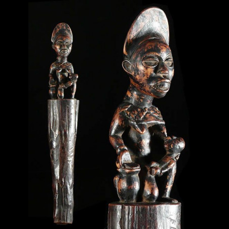 Sceptre - Kongo Yombe - RDC Zaire - Objets de regalia