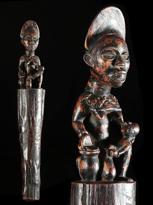 Sceptre - Kongo Yombe - RDC Zaire - Objets de regalia