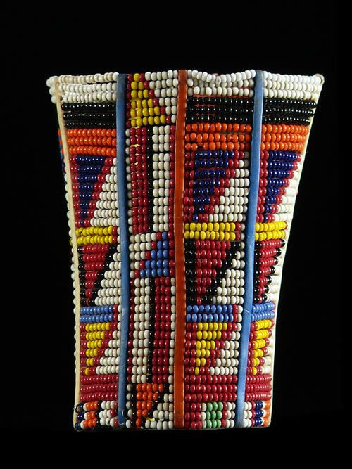 Bracelet en perles de verre - Massai - Kenya - Bijoux ethniques