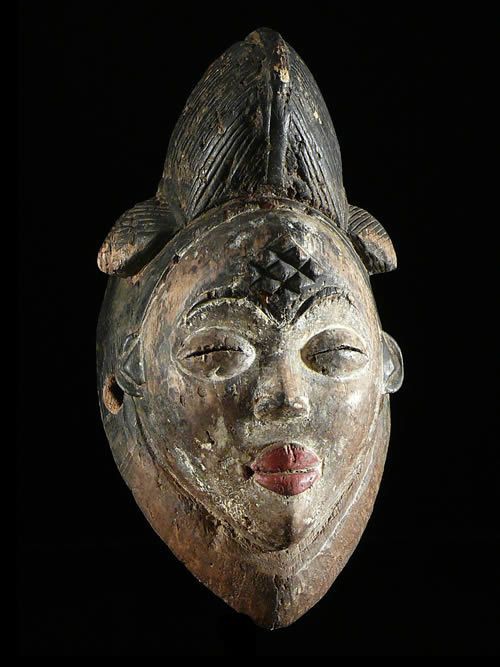 Masque Mukuyi - Punu / Pounou - Gabon