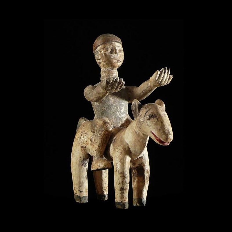 Fetiche vaudou Cavalier - Ewe - Togo - Culte Vaudou