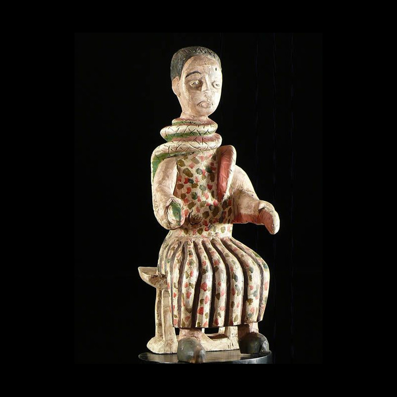 Statuette Vaudou Mami Wata - Ewe - Benin - Culte Vaudou