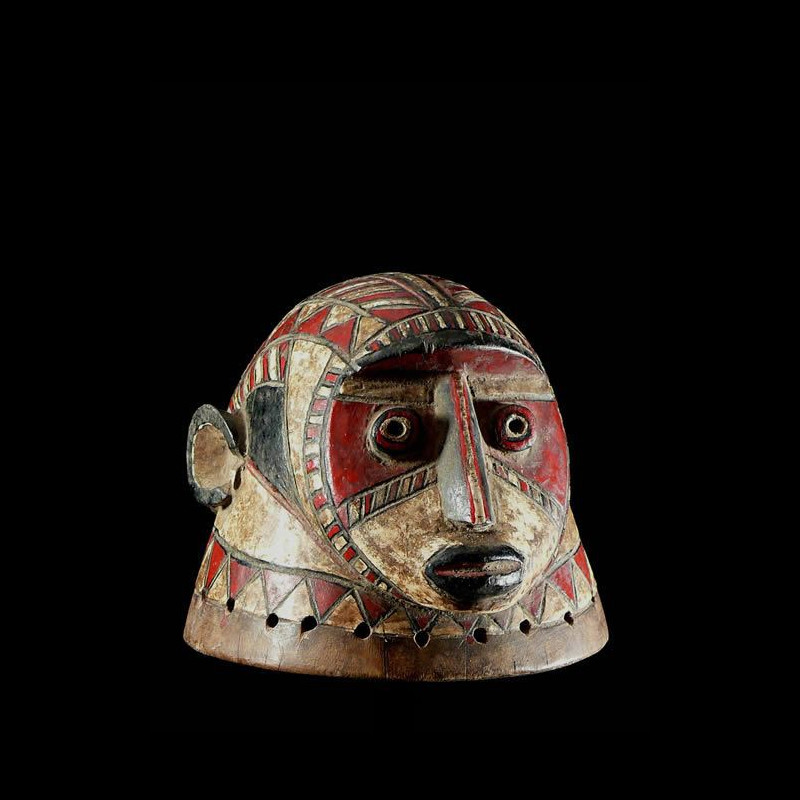 Masque singe polychrome - Mossi / Gurunsi - Burkina Faso