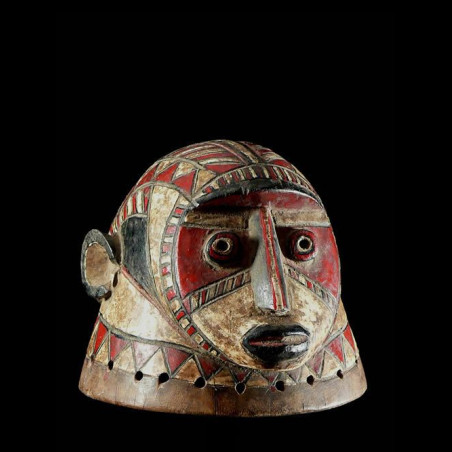 Masque singe polychrome - Mossi / Gurunsi - Burkina Faso