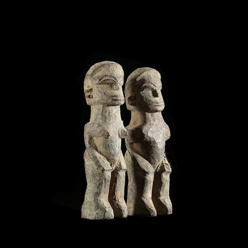 Couple ancestral - Lobi - Burkina Faso