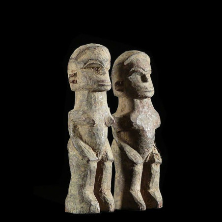 Couple ancestral - Lobi - Burkina Faso