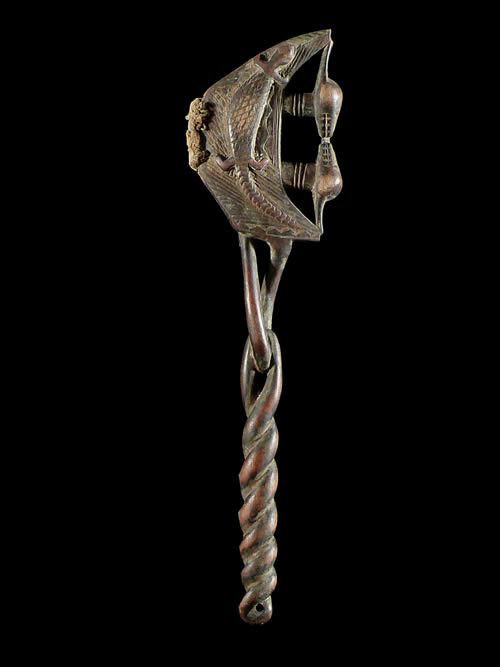 Marteau de gong - Lawle - Baoule - Côte d'Ivoire - Divination