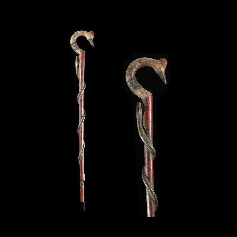 Canne polychrome - Mossi - Burkina Faso - Objets de regalia