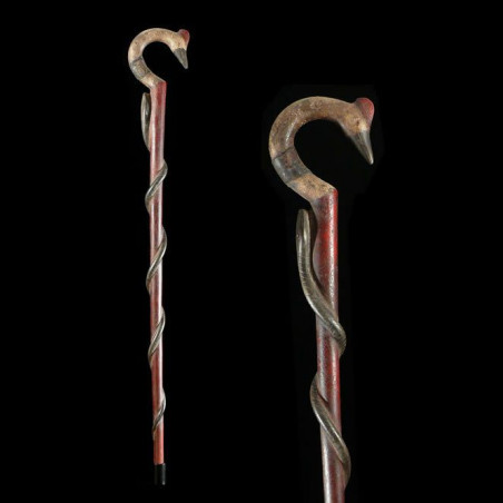 Canne polychrome - Mossi - Burkina Faso - Objets de regalia