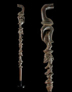 Canne ancienne - Senoufo - Côte d'Ivoire - Objets de regalia