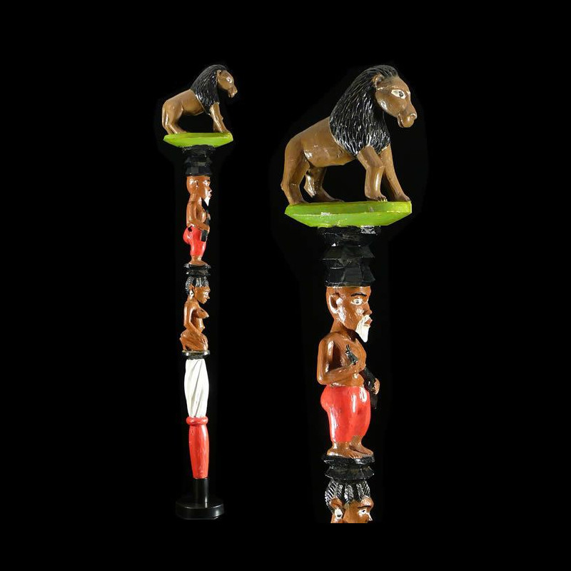 Canne colons - Senoufo - Côte d'Ivoire - Objets de regalia