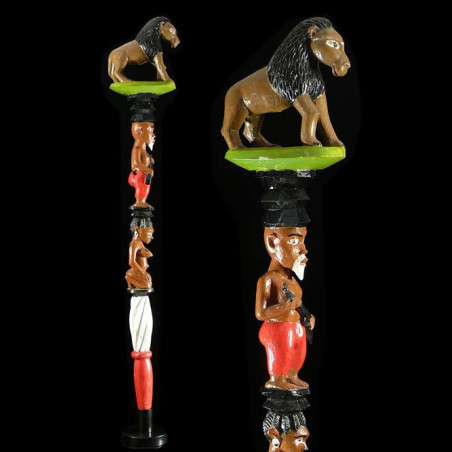 Canne colons - Senoufo - Côte d'Ivoire - Objets de regalia