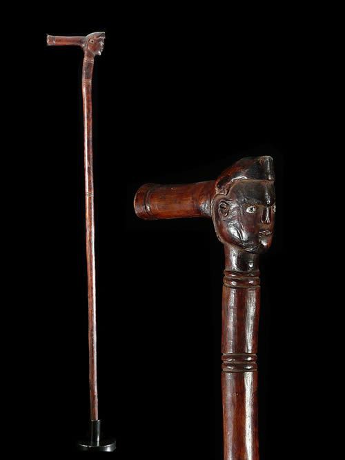 Canne ancienne - Nyamwezi - Tanzanie - Objets de regalia
