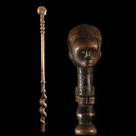 Canne ancienne - Nyamwezi - Tanzanie - Objets de regalia