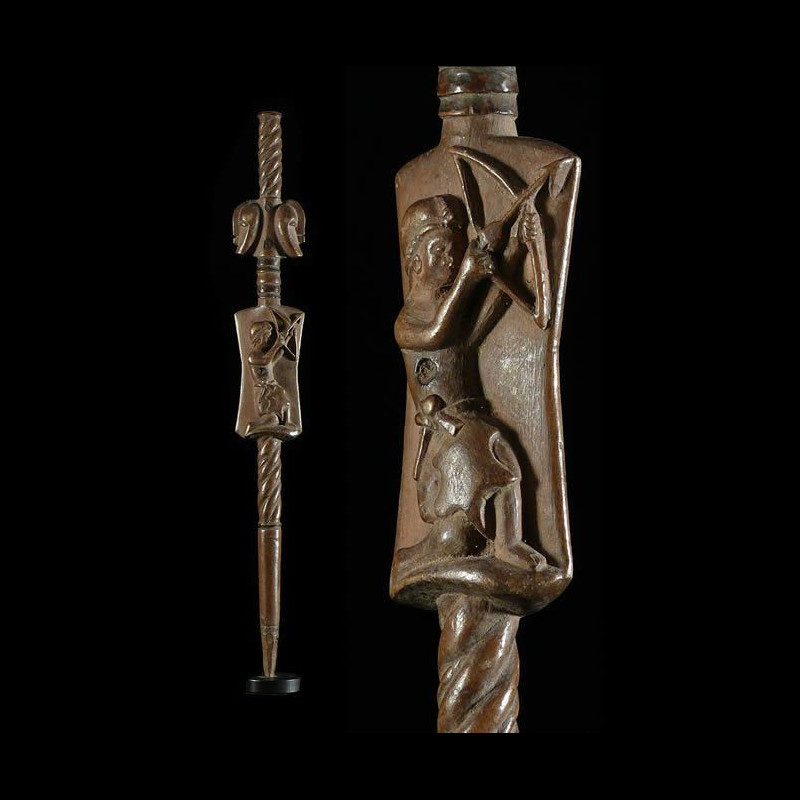 Sceptre de dignitaire - Songye - RDC Zaire - Objets de regalia