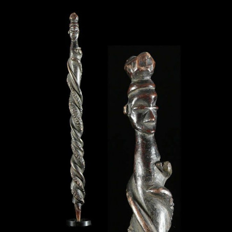 Sceptre de dignitaire - Yaka - RDC Zaire - Objets de regalia